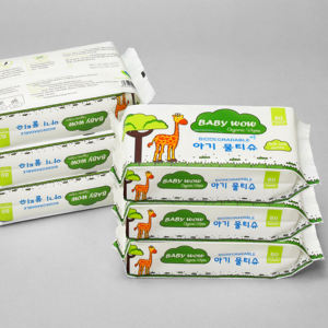 Toallitas húmedas de tela no tejida ecológicas compactas de 80 unidades Baby Wow, desechables y perfumadas para limpieza y refrigeración del hogar - Product Image 5