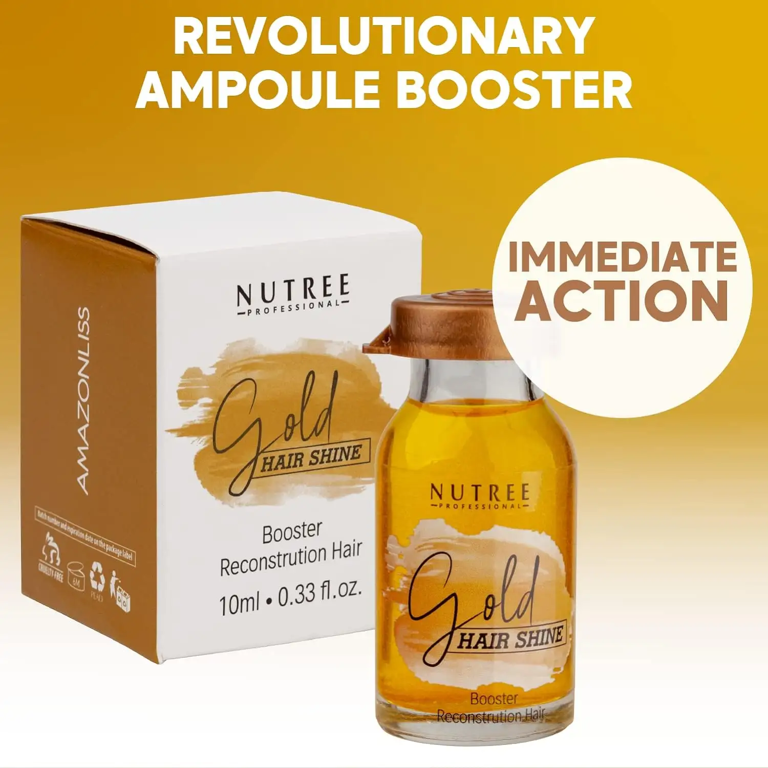 Ampola Nutree Gold 10 ml