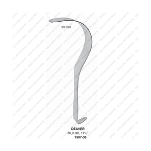 Nueva llegada reutilizable 100% de alta calidad de acero inoxidable conjunto quirúrgico Deaver Retractor instrumentos de Cirugía Maxilofacial - Product Image 4