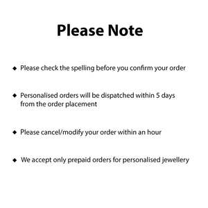 Collar de nombre personalizado en negrita con chapado en oro Cadena de eslabones geométricos clásicos Regalo para él/ella Hecho de aleación de zinc clásica - Product Image 4