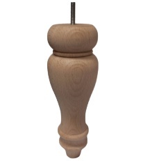 Precio de fábrica Fácil ajuste Patas de sofá de madera Instalación simple Muebles de madera maciza Patas de soporte Pata de muebles de madera - Product Image 3