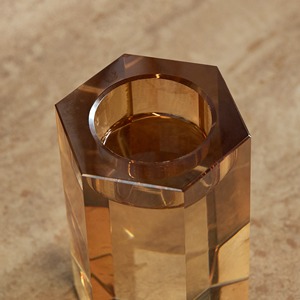 Luxury Marble <b>Candle</b> Stand Modern Decorative Table Accent Perfect For Home Decor Living Room Bedroom And Elegant Ambient Styling - Product Image 5