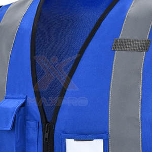 เสื้อกั๊กสะท้อนแสงไนลอนโพลีเอสเตอร์สำหรับใช้งานกลางแจ้ง ประสิทธิภาพสูง ดีไซน์ล่าสุด - Product Image 5