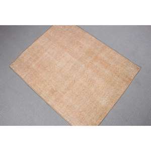 Alfombra de 2.2x2.9 pies, Alfombra Turca Vintage, Alfombra con Estampado Animal Marrón - Product Image 2