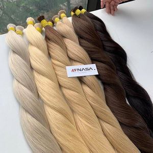 Cabello Humano Vietnamita 100% Real de Alta Calidad a Precio de Fábrica, Cabello de un Solo Donante, Puntas Super Doblemente Tramadas - Product Image 1