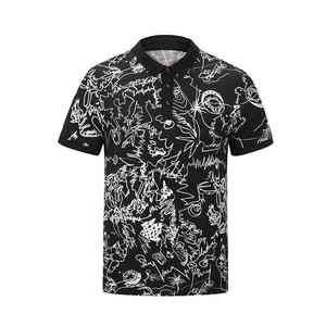 เสื้อโปโลผู้ชายพิมพ์ลายตามสั่ง แห้งเร็ว ระบายอากาศได้ดี น้ำหนักเบา แขนสั้น สไตล์ลำลอง ธุรกิจ และกีฬา - Product Image 1