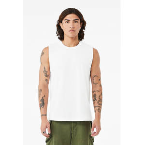 Bella + Toile Unisexe Jersey Muscle Tank Top PrimeBlend Unisexe Jersey Tank Ultra-Soft Jersey Muscle Tank pour un confort respirant - Product Image 1