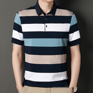 Camisa POLO OEM con logotipo personalizado bordado Diseño impreso negocios slim fit y solapa Diseño de gama alta calidad contraria de gama alta - Product Image 6