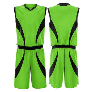 Uniformes de baloncesto Premium Absorbe la humedad Servicio cómodo OEM/ODM disponible Bsci Venta al por mayor Ropa deportiva Tallas grandes Impreso - Product Image 4