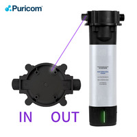 Module de désinfection LED UVC Plug-and-Play MIT PURICOM UVD-0151 pour usage domestique, en plastique, à haut débit (15 L/min), lampe de stérilisation UV LED