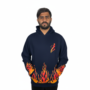 Sweats à capuche d'hiver pour hommes grande taille de haute qualité, 100% coton, respirant, séchage rapide, fournisseur direct d'usine, sweats à capuche basiques - Product Image 2