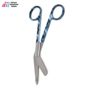 Ciseaux chirurgicaux en acier inoxydable à poignée multicolore, logo personnalisé imprimé, manuel, certifiés CE, réutilisables - Product Image 5