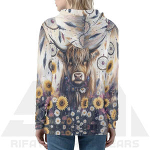 Sudaderas con Capucha de Tela de Rizo Transpirable, Antipilling, Ajustadas, para Mujer, de Alta Calidad y Gran Venta - Product Image 6