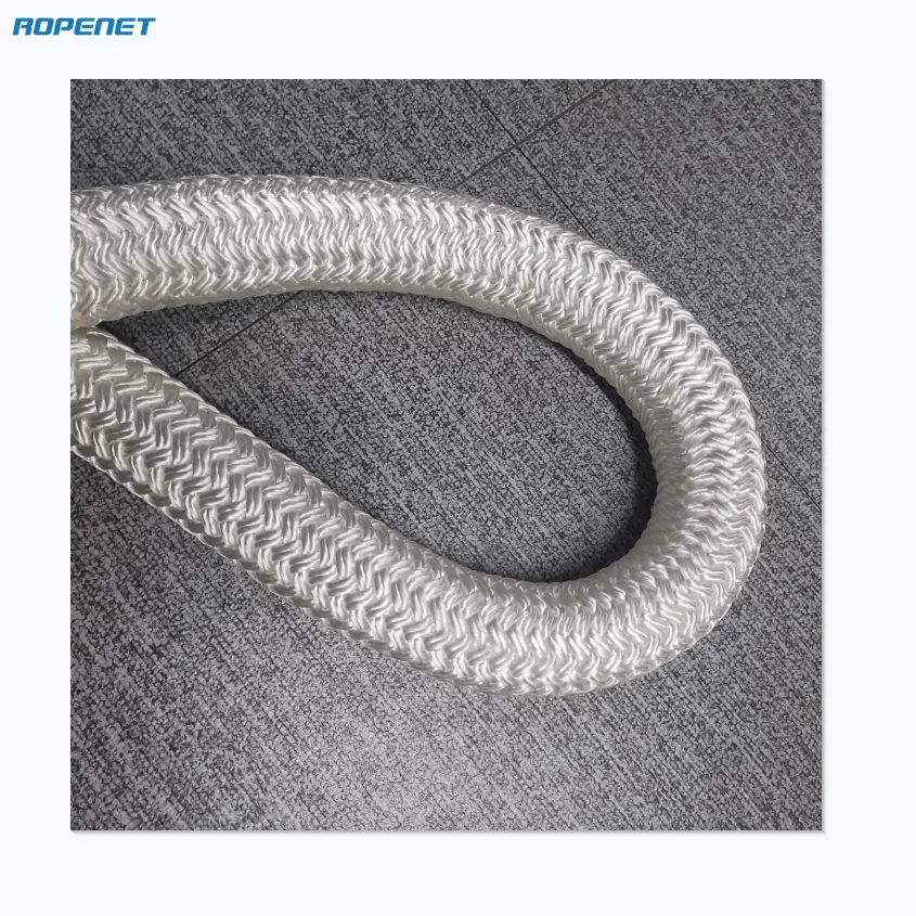 ROPENET High Strength Nylon Double Braided Rope Anchor Line Dock Line