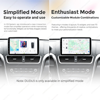 Navifly EU STOCK DUDU7 Autoradio universel 1Din avec écran tactile, lecteur multimédia de navigation automobile pour benz BMW AUDI toyota vw Kia