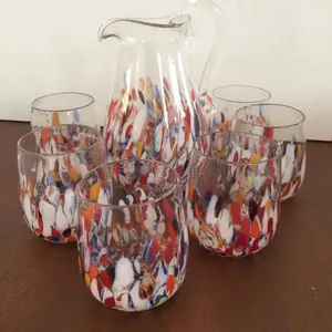Artistic Murrina Murano Glass Handmade - Made in Italy - Display and Every day Use - Vetro di Murano Blown Glass