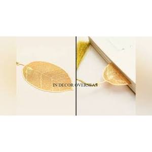 ที่คั่นหนังสือโลหะชุบทองเกรดสูงดีไซน์แบบโบราณจากอินเดียในราคาไม่แพง - Product Image 4