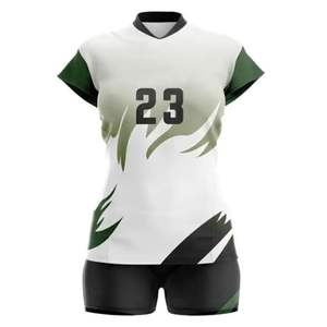 Uniforme de volley-ball personnalisé pour hommes, 100% polyester, produit à succès, dernier design, uniforme de volley-ball durable - Product Image 5