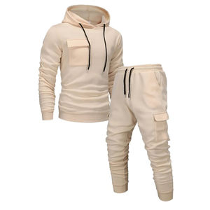 Conjuntos Deportivos Cargo para Hombre, Corte Ajustado, Diseño Sólido, Ropa Deportiva para Gimnasio, con Servicio OME - Product Image 3