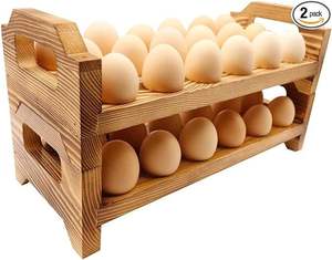 <b>TOY</b> HIGH QUALITY <b>WOODEN</b> EGG HOLDER FOR FARM <b>KITCHEN</b> and Market Use Kitchenware Eggs Tray for Keed Egg Safe - Product Image 2