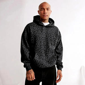 Sweat à capuche en polaire à sublimation d'hiver tendance, fabricant OEM ODM, impression personnalisée, vêtements élégants, marque privée, tenue de rue - Product Image 5