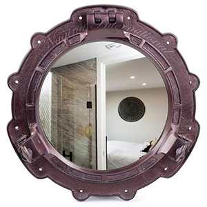 Hublot de bateau antique en cuivre, hublot rond en verre pour mur, hublot suspendu, prix bas pour la maison et la marine - Product Image 1