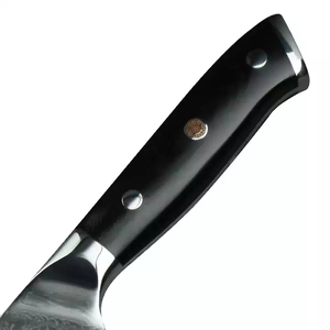 Cuchillo de Chef de acero de Damasco japonés personalizado al por mayor calidad premium con cuchillo de cocina profesional afilado fijo OEM ODM - Product Image 4