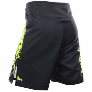 Pantalones cortos deportivos MMA hechos a medida al por mayor impresos por sublimación para entrenamiento deportivo y entrenamiento de lucha para adultos - Product Image 5