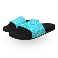 Sandales unisexes imprimées tendance printemps, design de créateur, pour une utilisation en extérieur respirante, imperméable et légère, parfaites pour la plage.