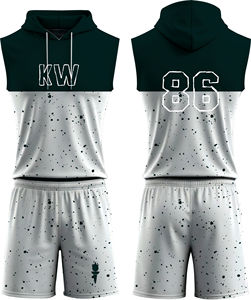 Uniformes de basket-ball pour hommes et femmes Maillots pour jeunes Maillots de basket-ball vierges respirants pour équipes - Product Image 2