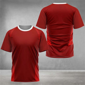 Alta calidad 100% poliéster personalizado en blanco Unisex Wear Dry Fit camisetas bajo MOQ 220 gramos de talla grande suelta patrón camiseta - Product Image 6