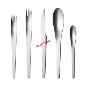 Cubiertos de metal de calidad superior cubiertos de diseñador hechos a mano Clásicos elegantes al por mayor nuevos cubiertos de metal - Product Image 6