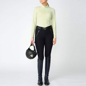 Haute qualité fabriqué en usine équitation couche de base chemise tricoté tissage respirant nouveau Design bas prix de gros - Product Image 4