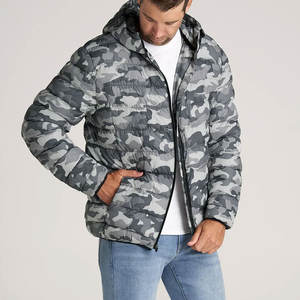 Chaqueta Acolchada para Hombre con Relleno Ligero y Capa Protectora contra la Intemperie para Uso Diario en Clima Frío - Product Image 4