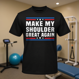 Maglietta per Terapia di Riabilitazione Post-Operatoria dell'Spalla - 'Rendi Ottima Nuovamente la Mia Spalla' - Product Image 3