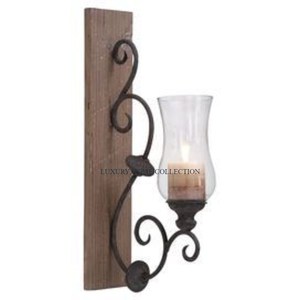 Suministro directo de fábrica Cuerno hecho de madera Diseñador de lujo Bollos y lámparas de pared de alta calidad para artículos de decoración - Product Image 4