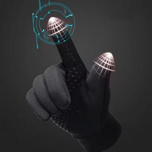 ถุงมือสกีกันลมกันน้ำกันหนาวหนาบริการ OEM โดยโรงงานธรรมดาสายรัดข้อมือแบบปรับได้สำหรับกีฬายิม - Product Image 4