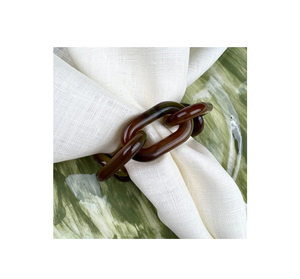 Servilleteros de resina y forma redonda al por mayor para restaurante de bodas y pieza de diseño con producto de venta - Product Image 1