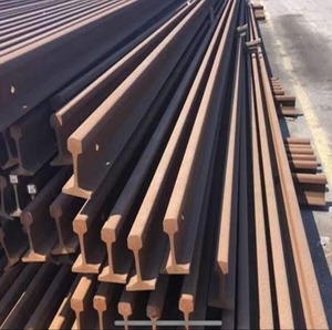 Chatarra de vía férrea: Acero a granel limpio y usado, 2000 toneladas de rieles R50 R65. Mejor precio, grado superior Q195, hierro HMS1 y 2, para fundición, resistente al óxido. - Product Image 1