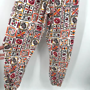 Colorful Graphic <b>Trousers</b> With All Over Print And Stretchable Fabric For Active Use Custom Art Printed <b>Trousers</b> - Product Image 6