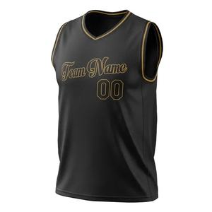 Maillots de basket-ball personnalisés par sublimation pour hommes, maillots de basket-ball au design pour hommes, vente en gros en usine - Product Image 4