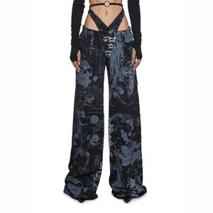 Pantalones Jogger Personalizados con Estampado, Cintura Media Doble, Pierna Recta, Casuales, Ligeros, de Alta Calidad, con Cierre de Cordón, Transpirables - Product Image 2