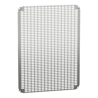 Pour SCHNEIDER ELECTRIC NSYMR86 Plaques perforées monobloc H800xW600mm Universelles 11x26mm Boîtiers d'instruments électroniques