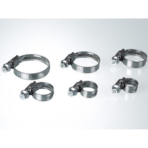 Worm Threaded <b>Hose</b> Clips Inox Steel for Food and Chemical Liquids-Burkle GmbH - Product Image 5