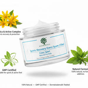 Crème de récupération sportive RedMoringa naturelle 250 ml, testée dermatologiquement, OEM, marque privée, produits orthopédiques italiens - Product Image 3