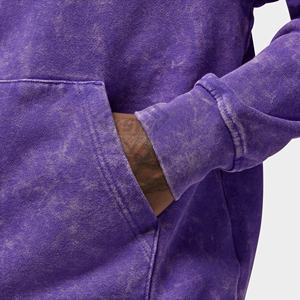 Sweat-shirts à capuche vintage de haute qualité personnalisés, coton lourd, lavage à l'acide, effet délavé, sweat-shirts personnalisés pour hommes, couleur personnalisée, OEM - Product Image 5