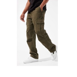 Pantalones de entrenamiento elásticos ajustados para hombre, pantalones cargo para exteriores, pantalones multibolsillos del proveedor de BD, novedad - Product Image 5