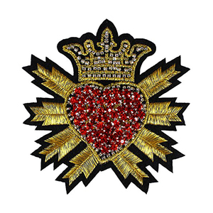 Nuevo diseño, venta al por mayor, 2024, insignias de lingotes bordadas hechas a mano de alta calidad por encargo, nuevo estilo, insignia bordada de servicio OEM - Product Image 5