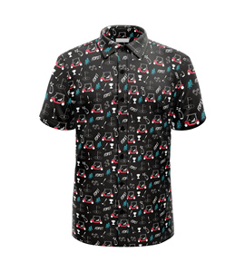 Camisa de Golf Personalizada para Hombre, Diseño Divertido con Estampado de Golf, Tela Suave de Secado Rápido, Manga Corta, Ropa para Club de Golf - Product Image 4