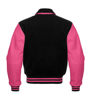 Veste universitaire personnalisée avec logo brodé, service OEM, design professionnel confortable, col montant en toile pour le printemps - Product Image 2